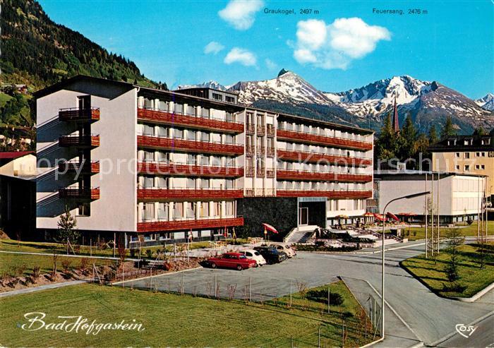 Bad Hofgastein Pensionsversicherungsanstalt Graukogel Feuersang