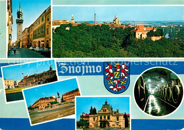 Znojmo Obrokova ulice historicko cast mesta