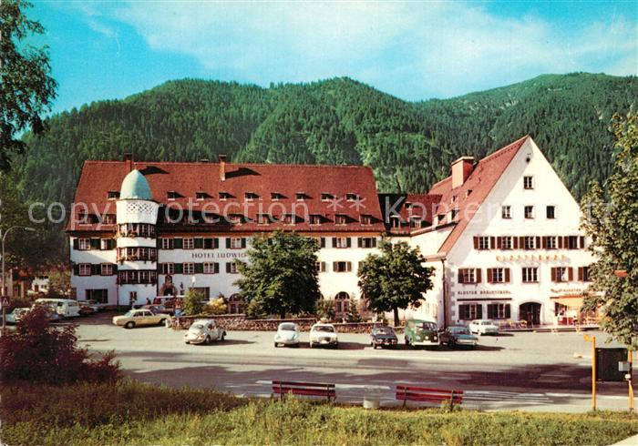 Ettal Hotel Ludwig der Bayer mit Klosterhof