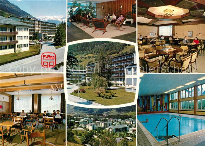Bad Hofgastein Rehazentrum Pensionsversicherungsanstalt der Angestellten Schwimm