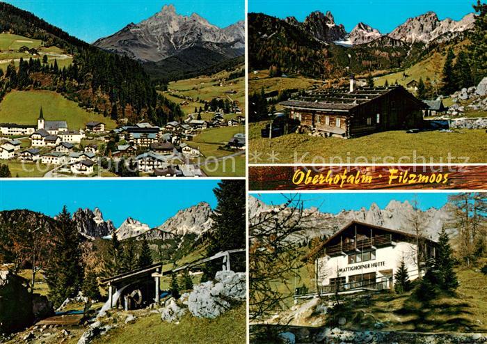 Filzmoos Oberhofalm Mattighofener-Huette Ruehrradl