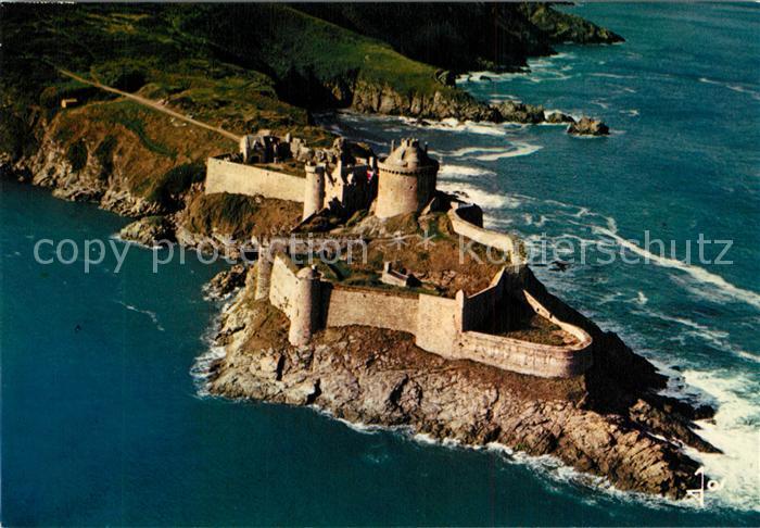 Bretagne Region Fliegeraufnahme Fort La Latte
