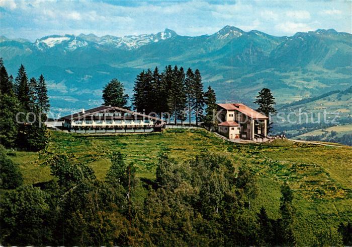 Bregenz Vorarlberg Berghaus Pfaender Fliegeraufnahme