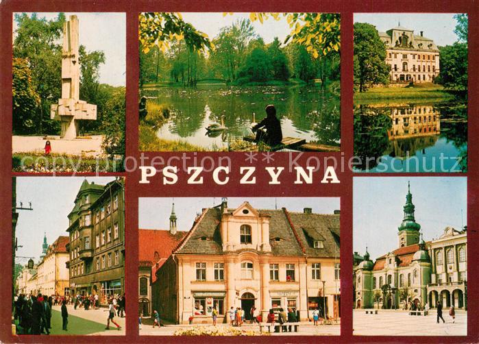 Pszczyna Park Museum Denkmal