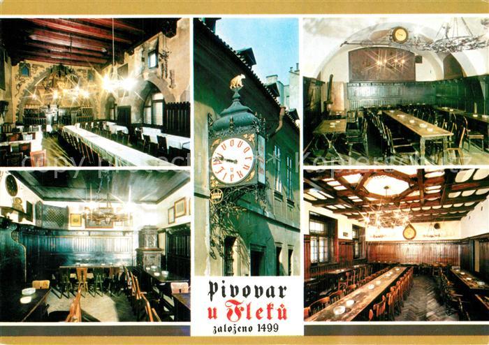 Praha Prahy Prague Pivovar u Fleku