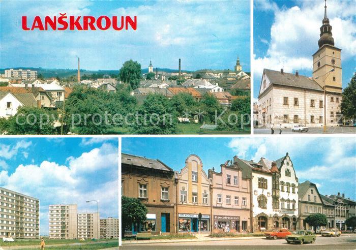 Lanskroun Kirche Neubaubloecke