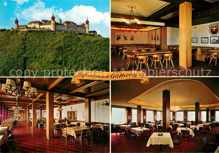 Wachau Oesterreich Stiftsrestaurant Goettweig
