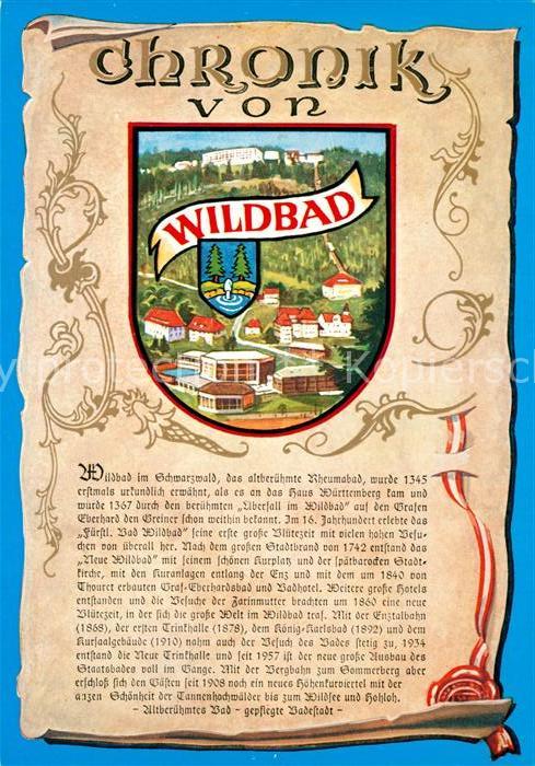 Wildbad Schwarzwald Chronik