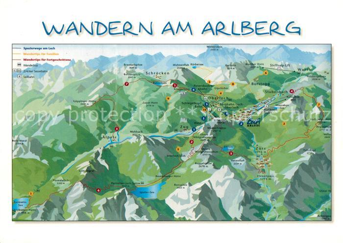 Arlberg Wandergebiet Vorarlberg