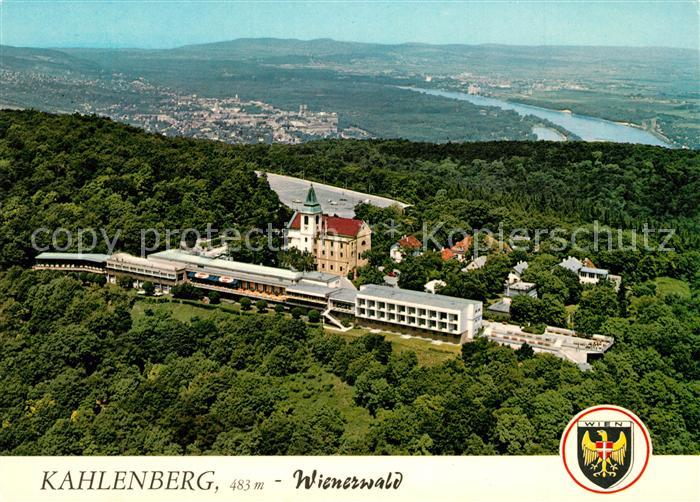 Kahlenberg Wien Fliegeraufnahme im Wienerwald