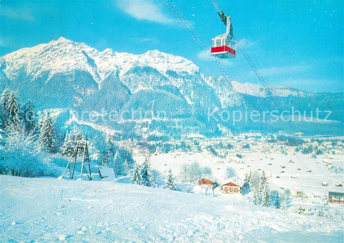 GARMISCH-PARTENKIRCHEN Bayern Hausberg Seilbahn Kramer