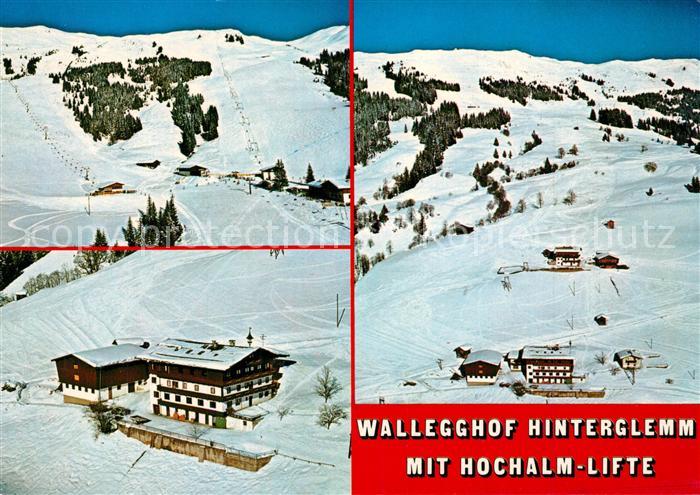 Hinterglemm Saalbach Jugendheim Wallegghof Fliegeraufnahme