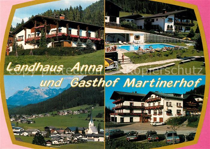St Martin Tennengebirge Landhaus Anna und Gasthof Martinerhof