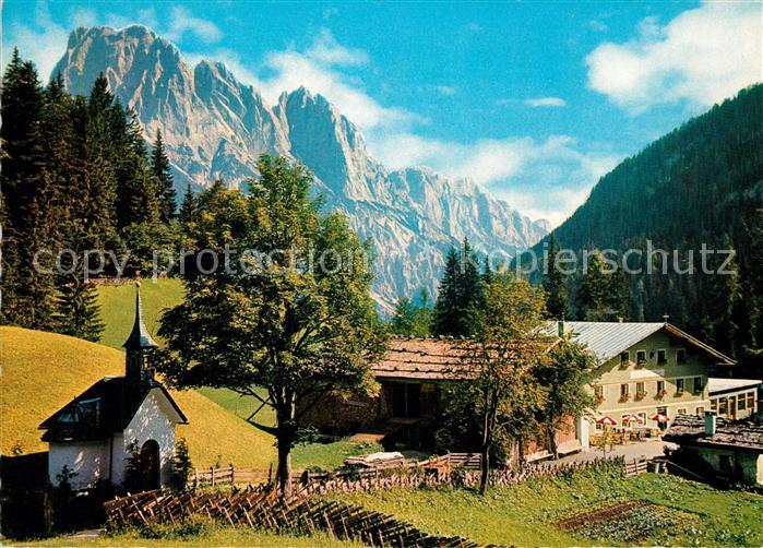 Hirschbuehel-Mooswacht Muehlsturzhorn Weissbach bei Lofer