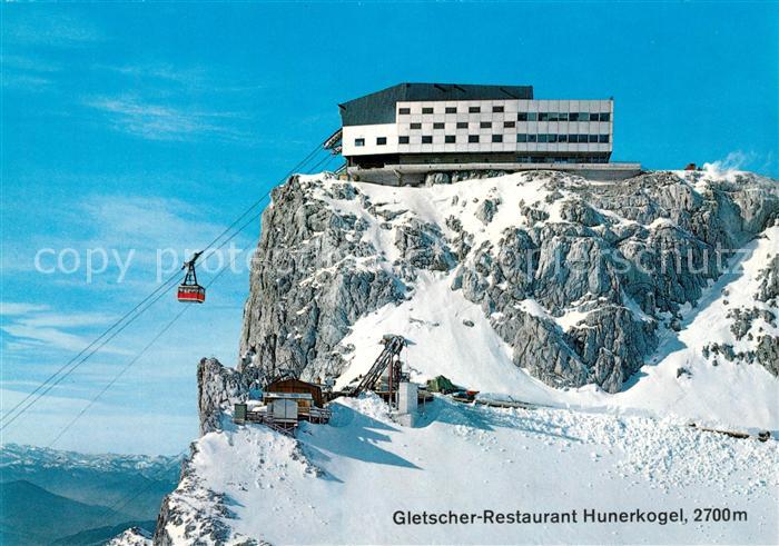 Ramsau Dachstein Steiermark Dachstein Suedwandbahn Bergstation Hunerkogel