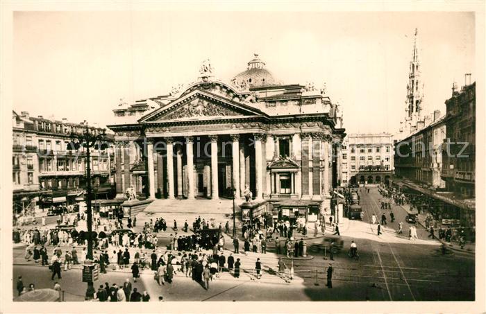 Bruxelles Bruessel La Bourse
