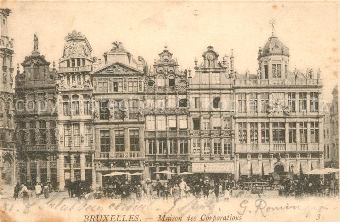 Bruxelles Bruessel Maison des Corporations