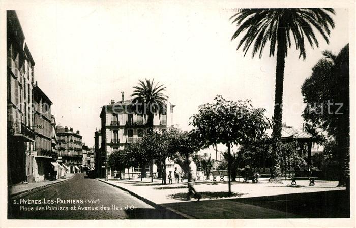 Hyeres les Palmiers Place des Palmiers