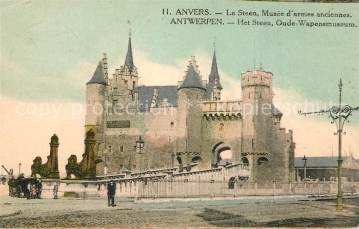 Anvers Antwerpen Le Steen Waffenmuseum