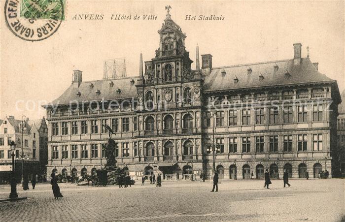 Anvers Antwerpen Hotel de Ville