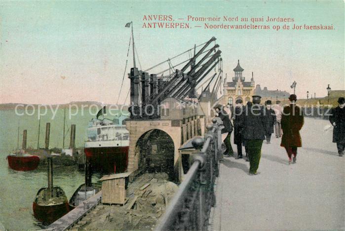 Anvers Antwerpen Uferpromenade