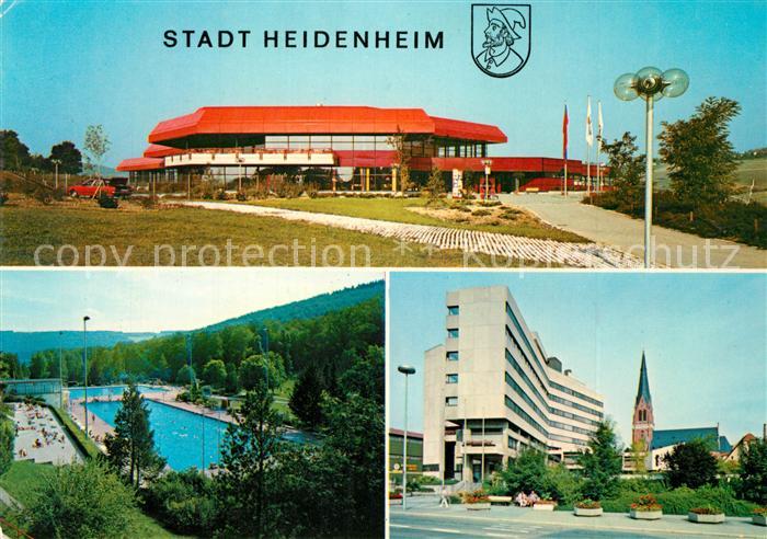 Heidenheim Brenz Hallenfreizeitbad Aquarena Waldbad Rathaus