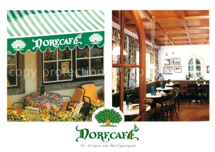 St Gilgen Wolfgangsee Dorf Cafe