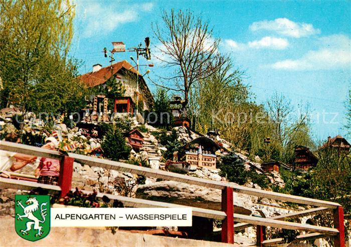 Waldbach Steiermark Alpengarten Wasserspiele