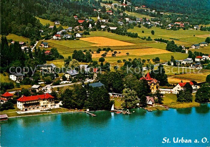 Tschoeran Bodensdorf Fliegeraufnahme Sankt Urban