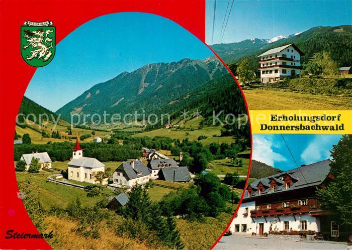 Donnersbachwald Kirche Panorama