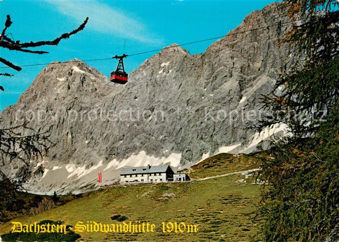Ramsau Dachstein Steiermark Gondelbahn Dachstein Suedwandhuette