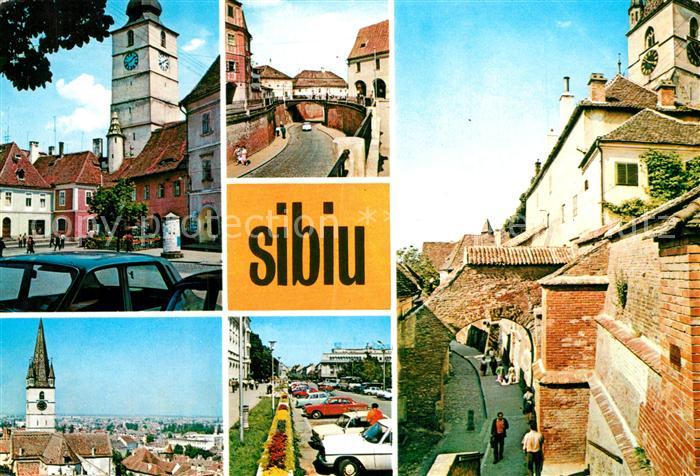 Sibiu Hermannstadt Stadtansichten