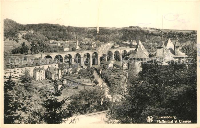 Luxembourg Luxembourg Pfaffenthal et Clausen Viaduc