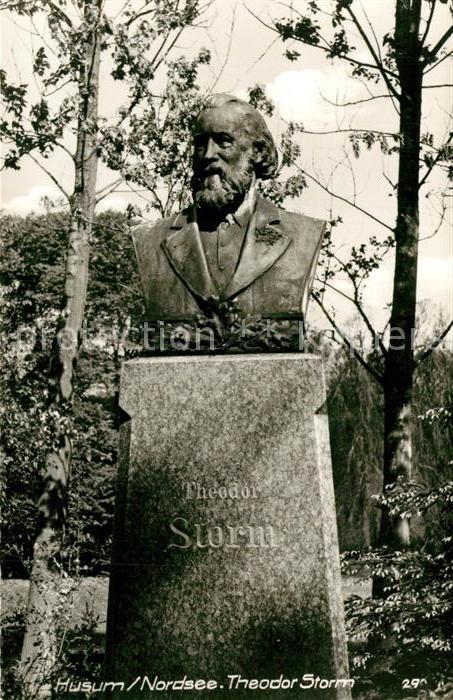 Husum Nordfriesland Grabstaette Theodor Storm