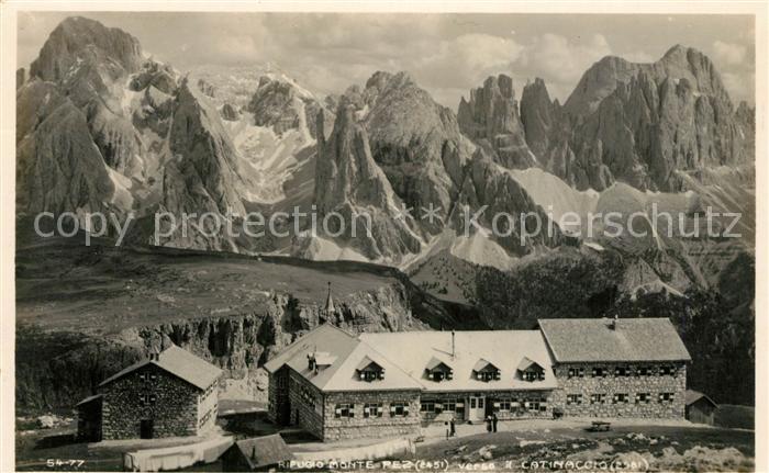 Catinaccio Rifugio Monte Pez