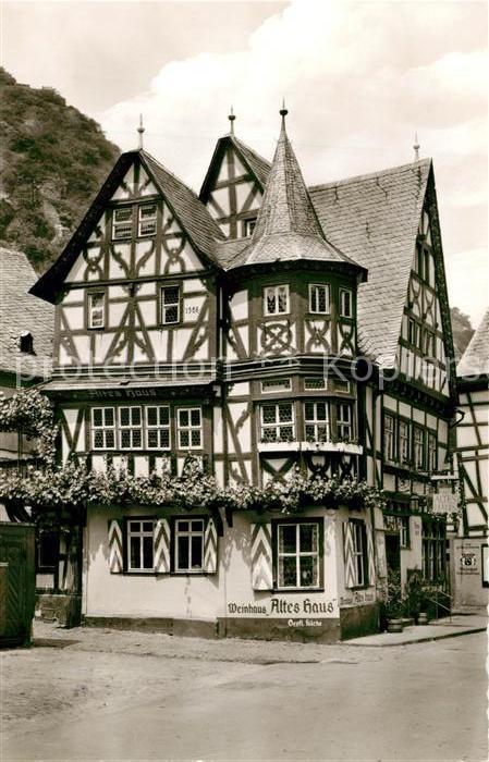 Bacharach Rhein Altes Haus