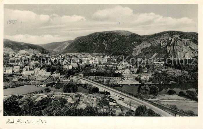 Bad Muenster Stein Ebernburg Panorama