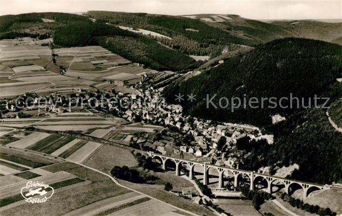 Willingen Sauerland Fliegeraufnahme Viadukt
