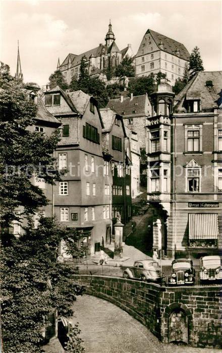 Marburg Lahn Schloss und Lutherhaus
