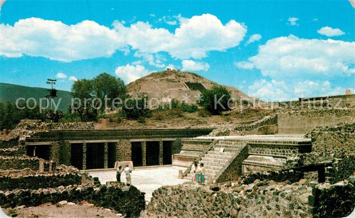Mexico City Templo de las Mariposas Piramide de la Luna San Juan Teotihuacan