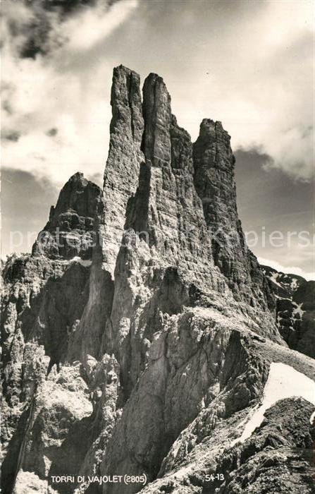 Torri Vajolet Gipfelblick