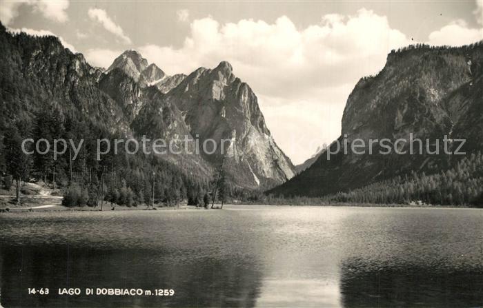 Dobbiaco Pustertal Suedtirol Lago di Dobbiaco