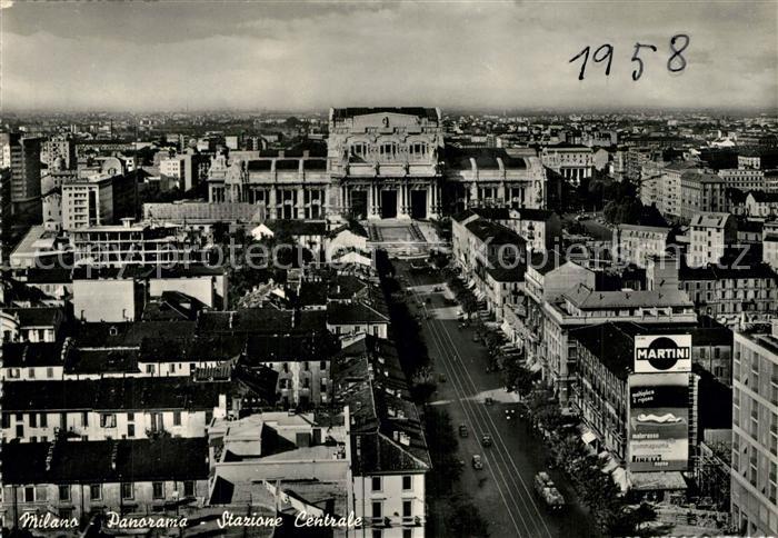 Milano Panorama Stazione Centrale