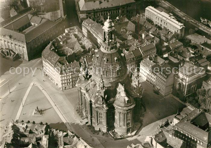 Dresden Frauenkirche Fliegeraufnahme