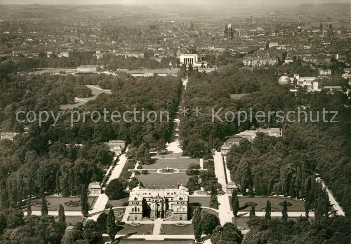 Dresden Grosser Garten Fliegeraufnahme