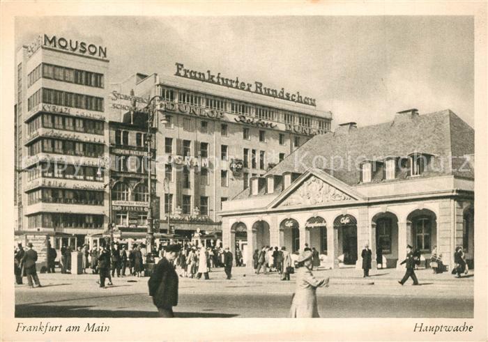 Frankfurt Main Hauptwache