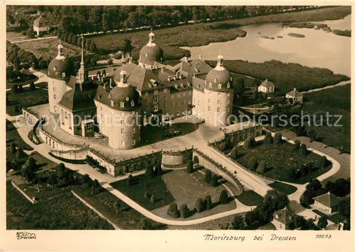 Dresden Moritzburg Fliegeraufnahme