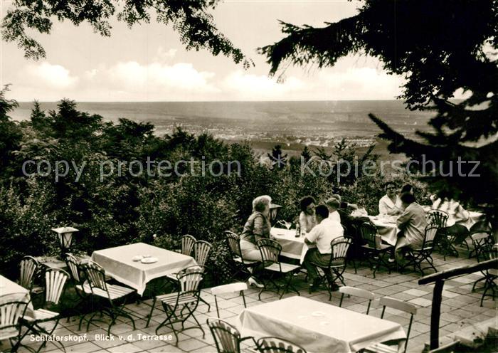 Wiesbaden Cafe Restaurant Schlaeferskopf Terrasse