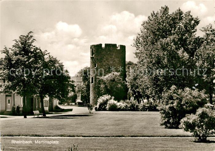 Rheinbach Martinsplatz Turm