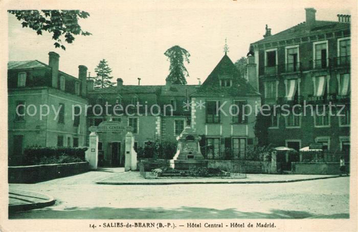 Salies-de-Bearn Hotel Central Hotel de Madrid